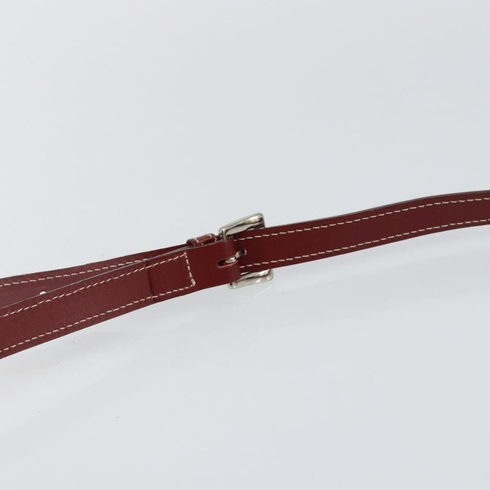 Authentic BURBERRY Nova Check Blue Label Shoulder Bag Canvas Beige Silver - Picture 15 of 16